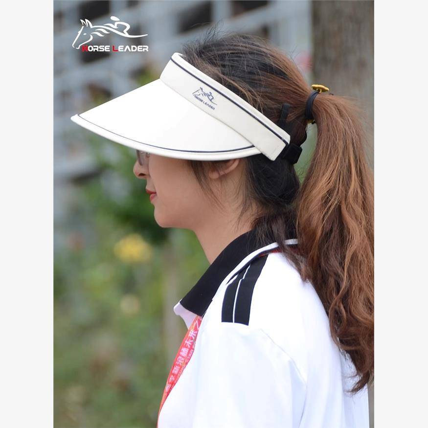 Horse Leader Equestrian helmet Summer anti -ultraviolet capsule dual -use hat riding sunscreen training hat