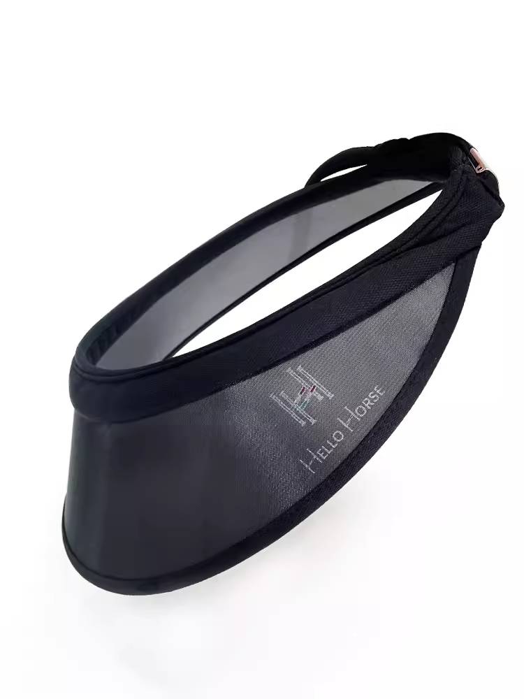 Hello Horse Equestrian helmet sunscreen hats sunscreen brimfang anti -ultraviolet anti -UV anti -UV summer covers face blocked