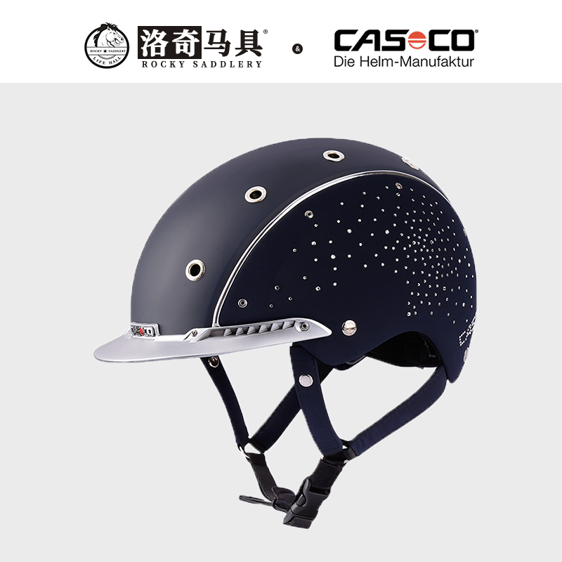 Germany Casco Star Equestrian helmet men and women can adjust horse -riding protective knights equipped with Rocky Horse 8101160