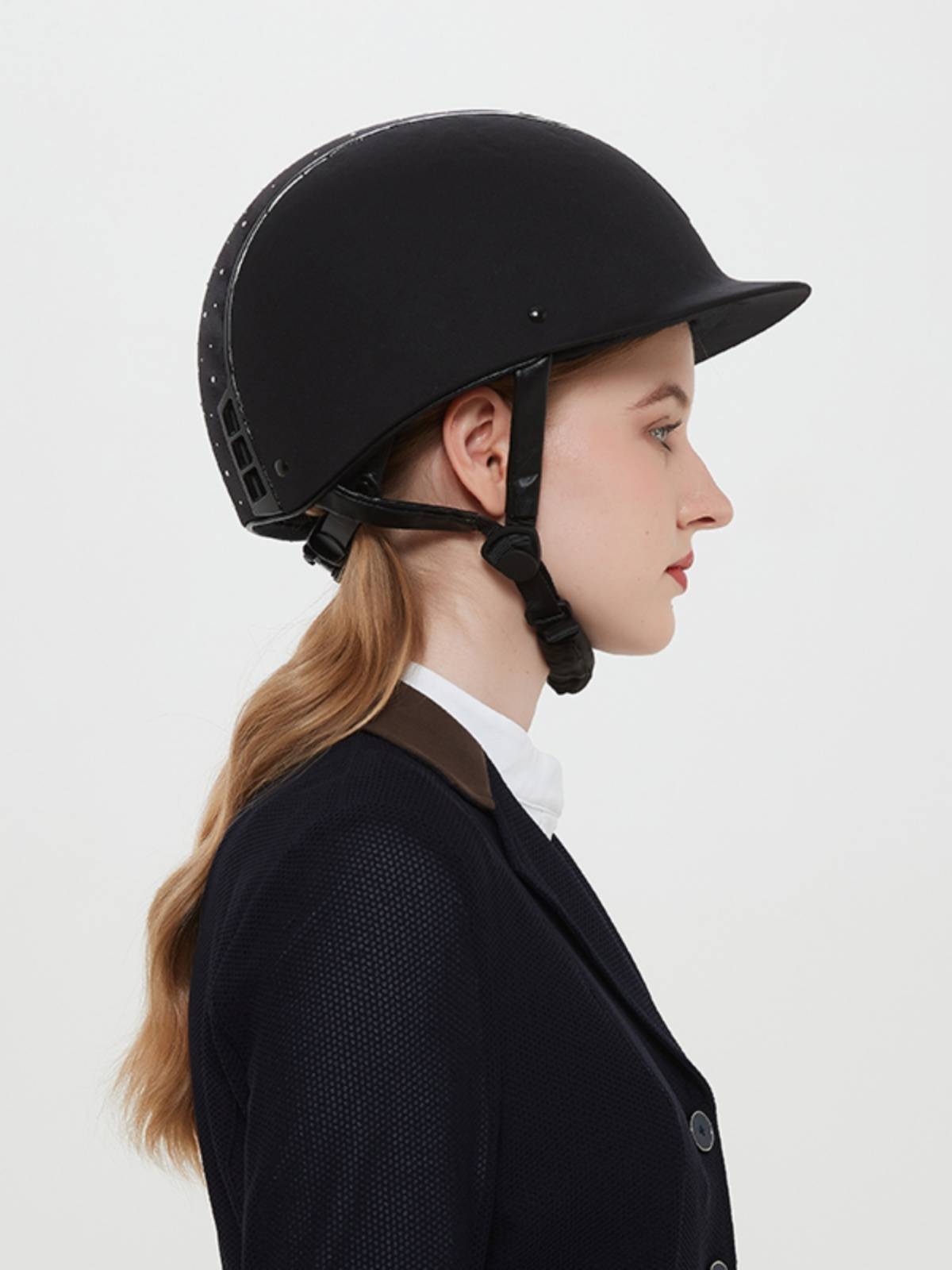Epona men's and women's same children's horse hat Swarovski crystal equestrian helmet safety protection equestrian sports
