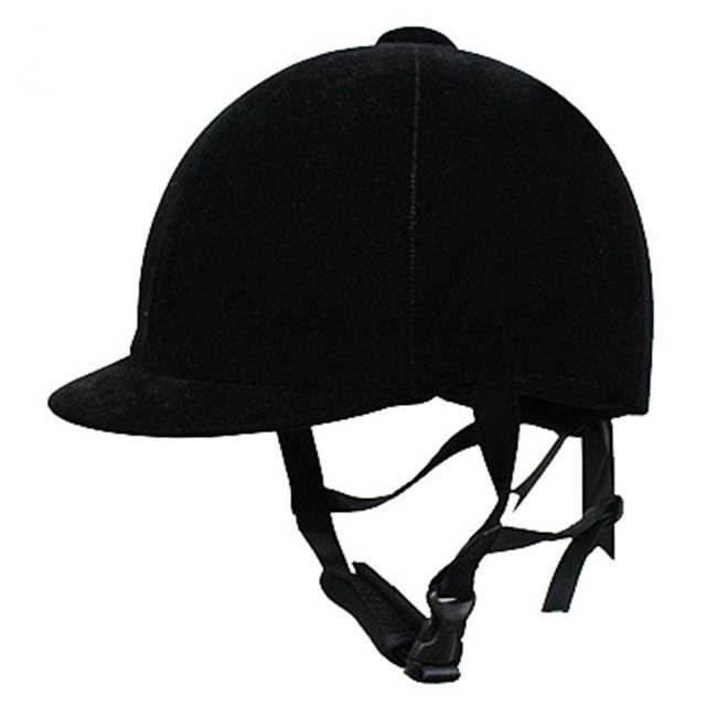 young adults riding horse helmets, male and female horse hats, black uniform.