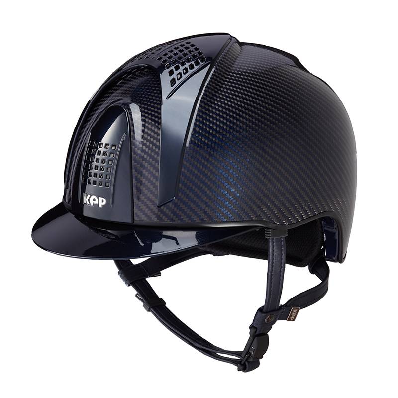 Italian KEP frosted carbon fiber hormone helmet carbon fiber obstacle equestrian helmet competition helmet