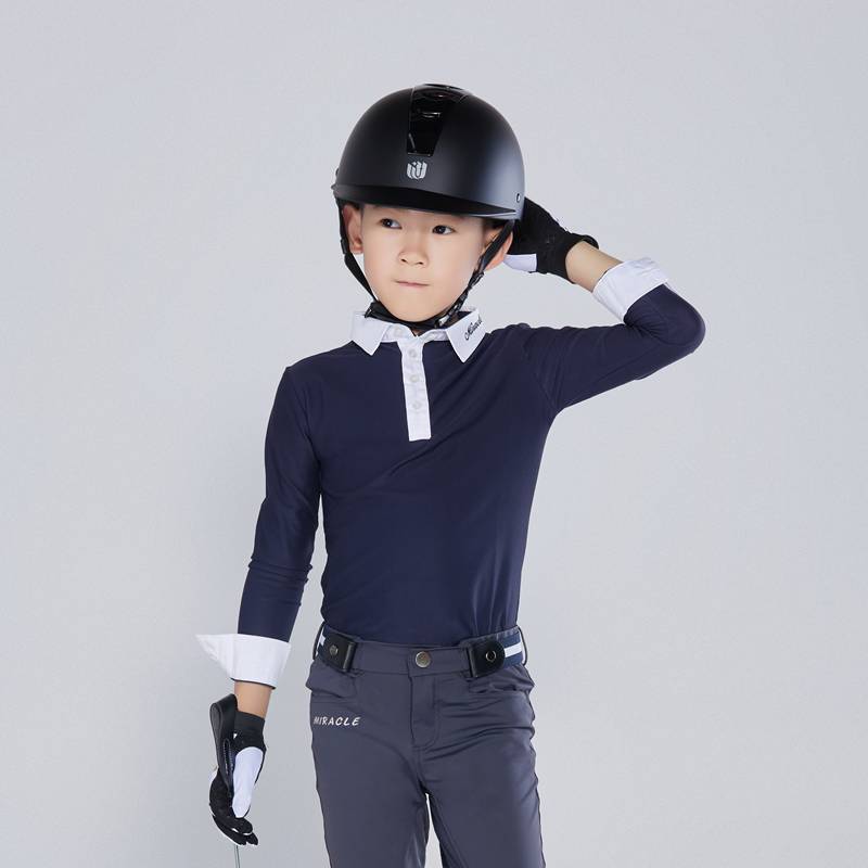 Children's summer breathable equestrian helmet professional horse riding equipment boys protection horse helmet girl adjustable helmet