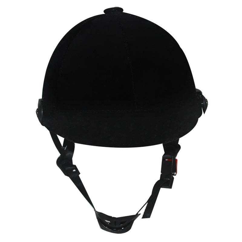 Electric motorcycle battery car helmet hormone velvet men's same models can adjust the knight horse hat horse field performance ball