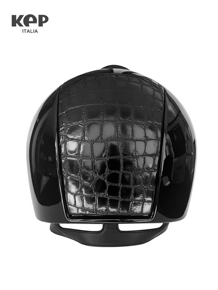 KEP Equestrian helmet Italian imported black crocodile black diamond Cromo2.0 Polish Cavaliers helmet 425