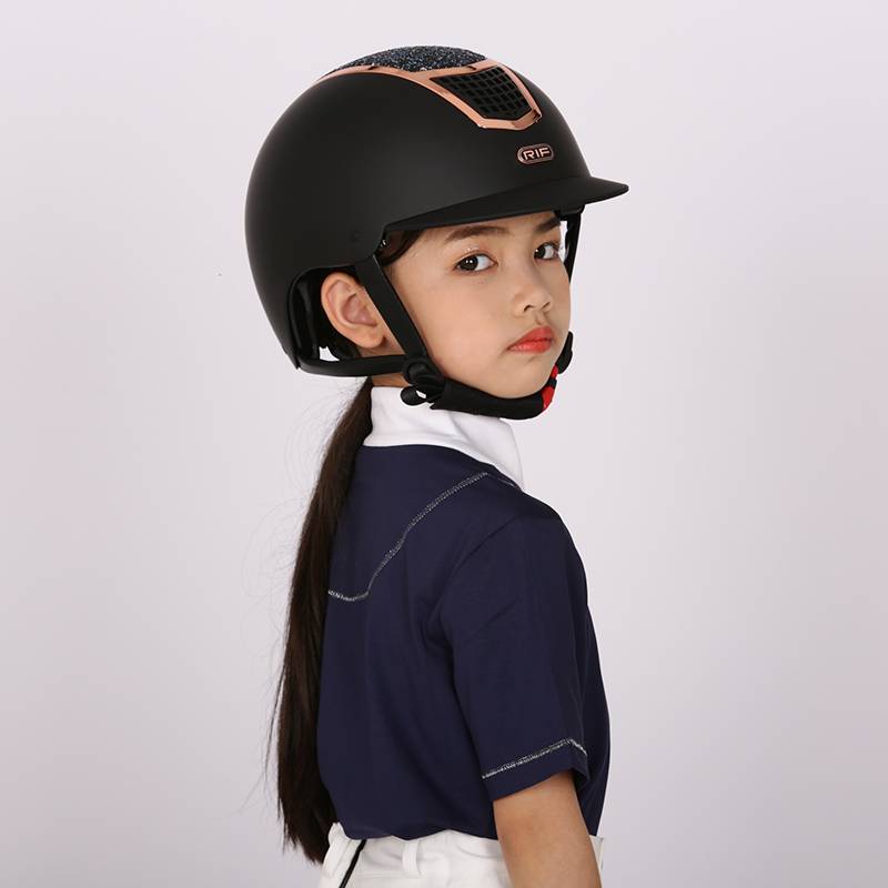 RIF Fashion Equestrian Harmonies Harlus Harmonies Riding helmet Rites Big Care helmet EU security certification