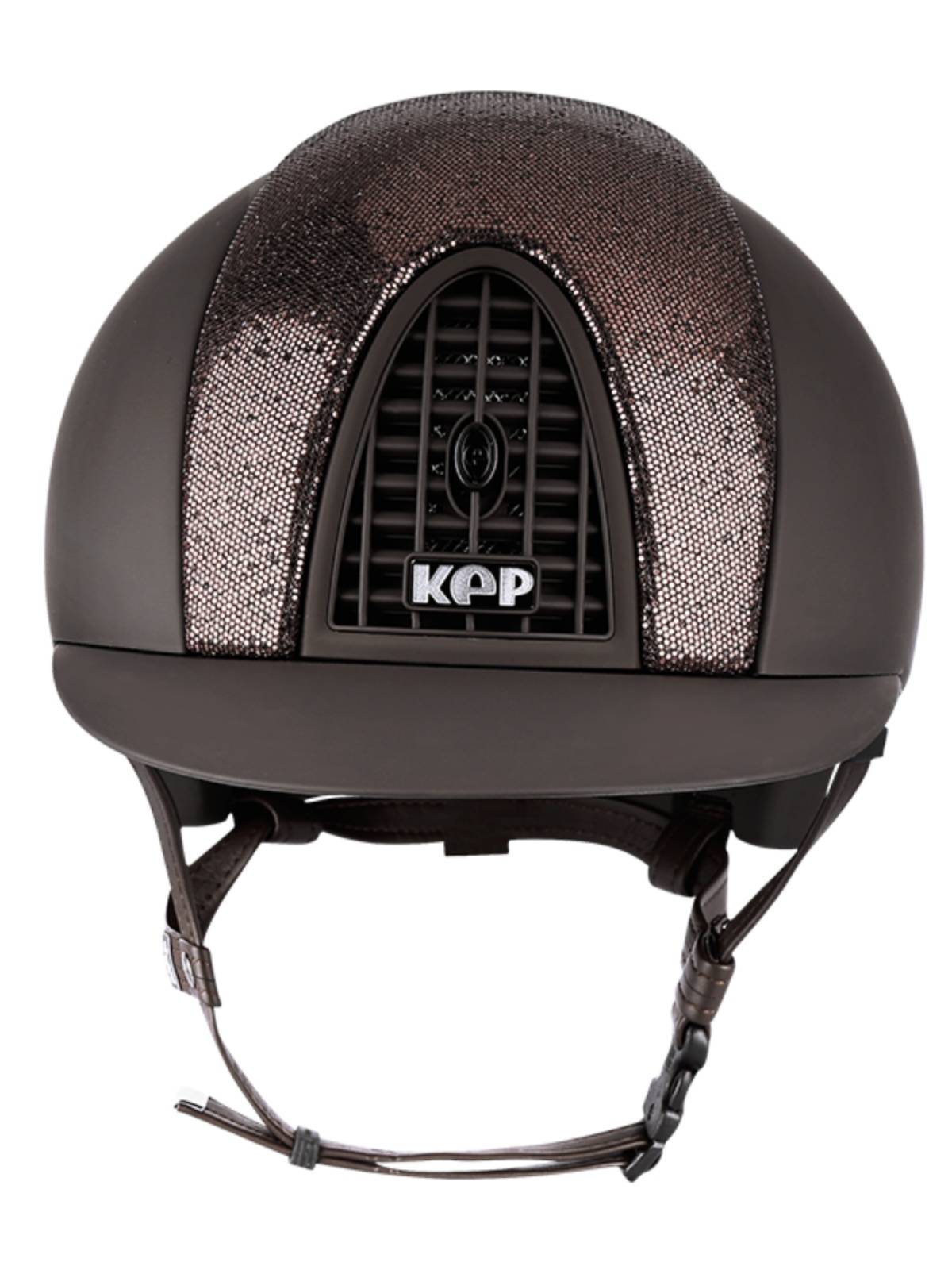 Italian KEP Equestrian helmet (brown flash) adult/children's Rocky Horse 8101244