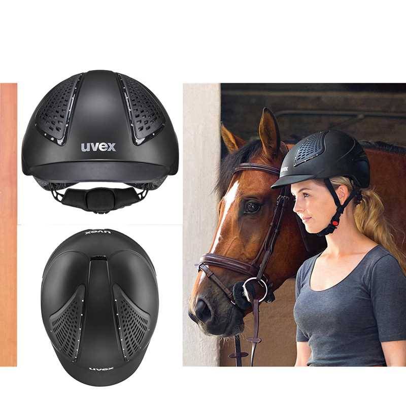 Genuine UVEX imported ultra -light breathable equestrian helmet adult training competition male knight helmet female horses