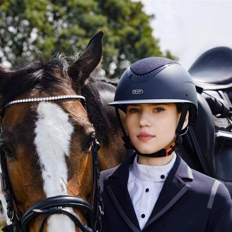 RIF Children's Adult Sports Equestrian Horse Riding Drill Star Moon Knight Bright Drill Equestrian Holly Holly Holly