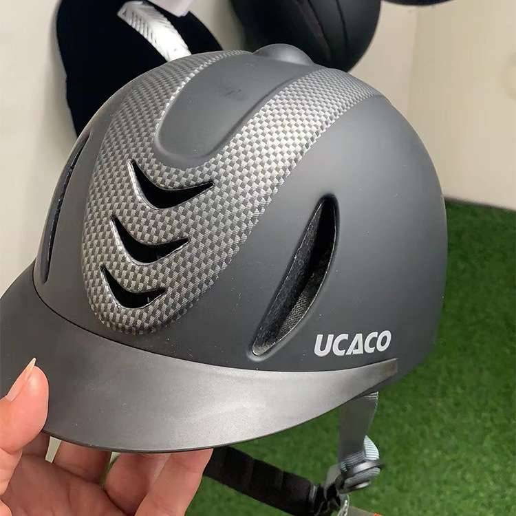Children's equestrian riding helmet training helmet lightweight breathable can adjust the large and small horse riding hat