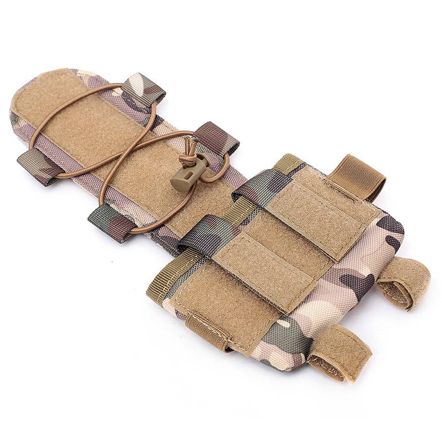 Lingying tactical helmet battery bag night visual instrument battery camouflage battery bag attached bag accessories storage package