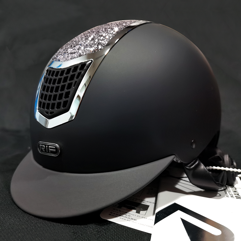 RIF Equestrian helmet male girls and girls ride helmets fashion equestrian barrier helmet big hat big brim EU certification