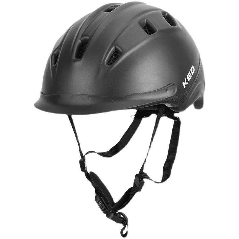Germany imported KED adult children's equestrian helmet professional breathable adjustable large -size horse riding hat equestrian supplies