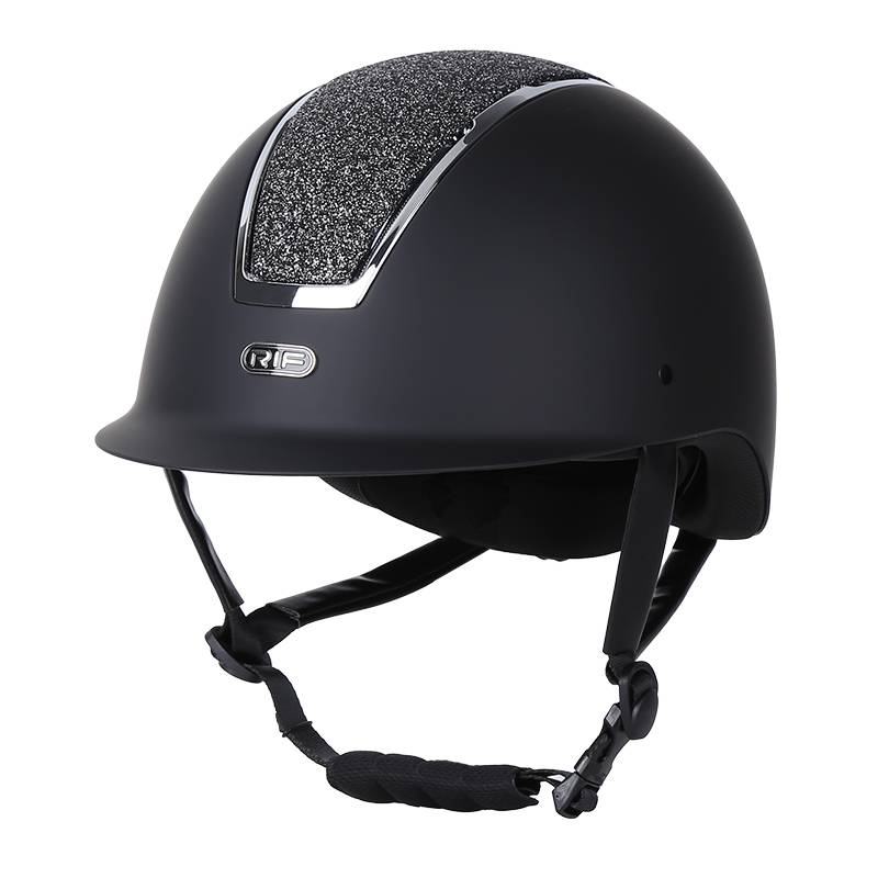 CavaSSIONRIF co -branded full coverage of diamonds inlaid equestrian helmet hooded Horse riding 8101302