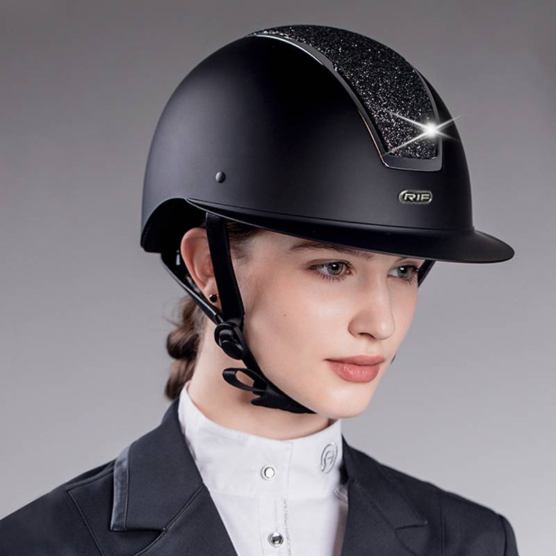 RIF Equestrian helmet lightweight breathable can regulate men's and women's same horse riding obstacle race helmet EU security certification