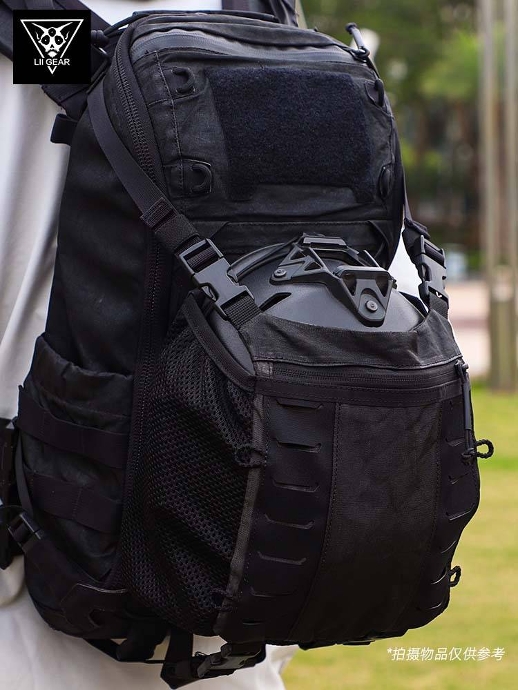 Liigear puffer fish puffer puffer puffer bare bag kangaroo warehouse strong horses packet tactical backpack kangaroos helmet auxiliary bag