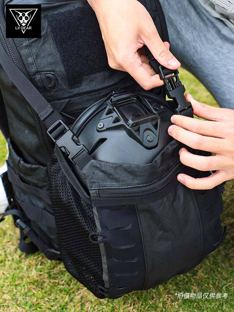 Liigear puffer fish puffer puffer puffer bare bag kangaroo warehouse strong horses packet tactical backpack kangaroos helmet auxiliary bag