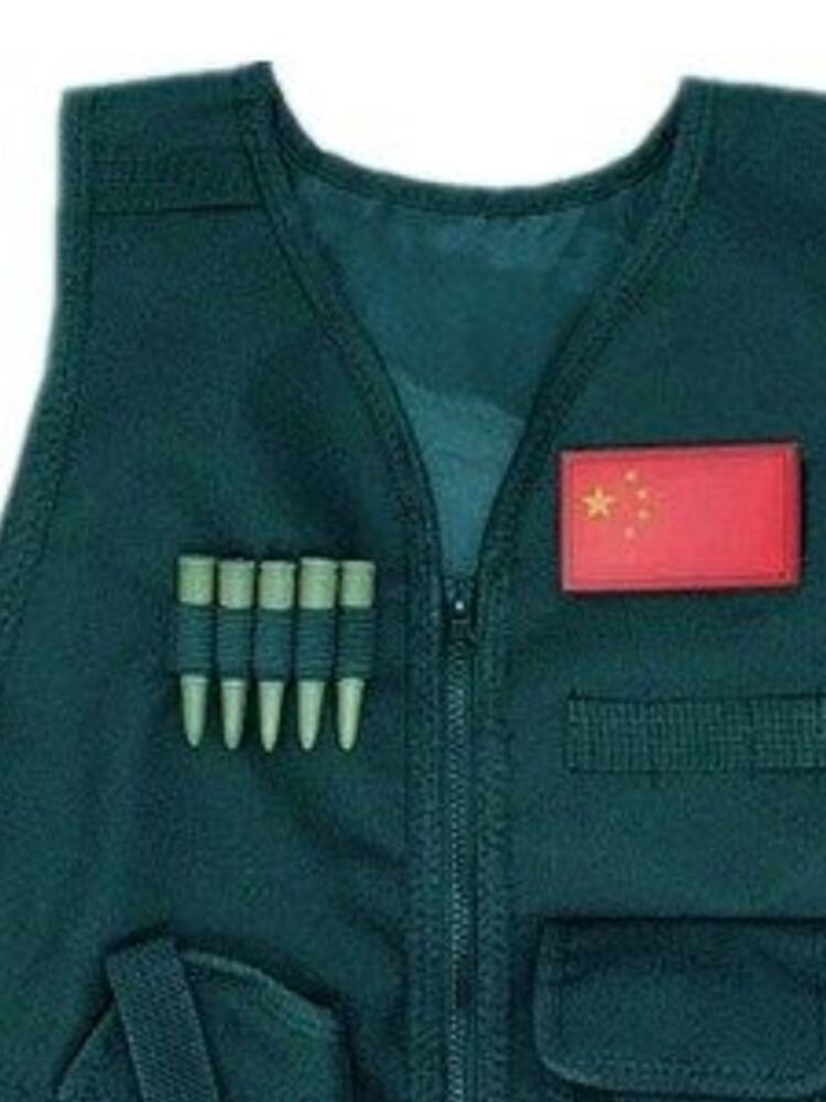 Children's electric sound light toy gun small special police equipped with boy tactical helmet vest shield baby pistol props