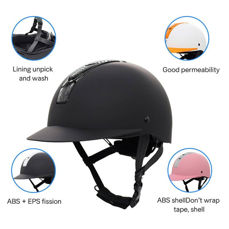 Horse helmets on horse hat hats