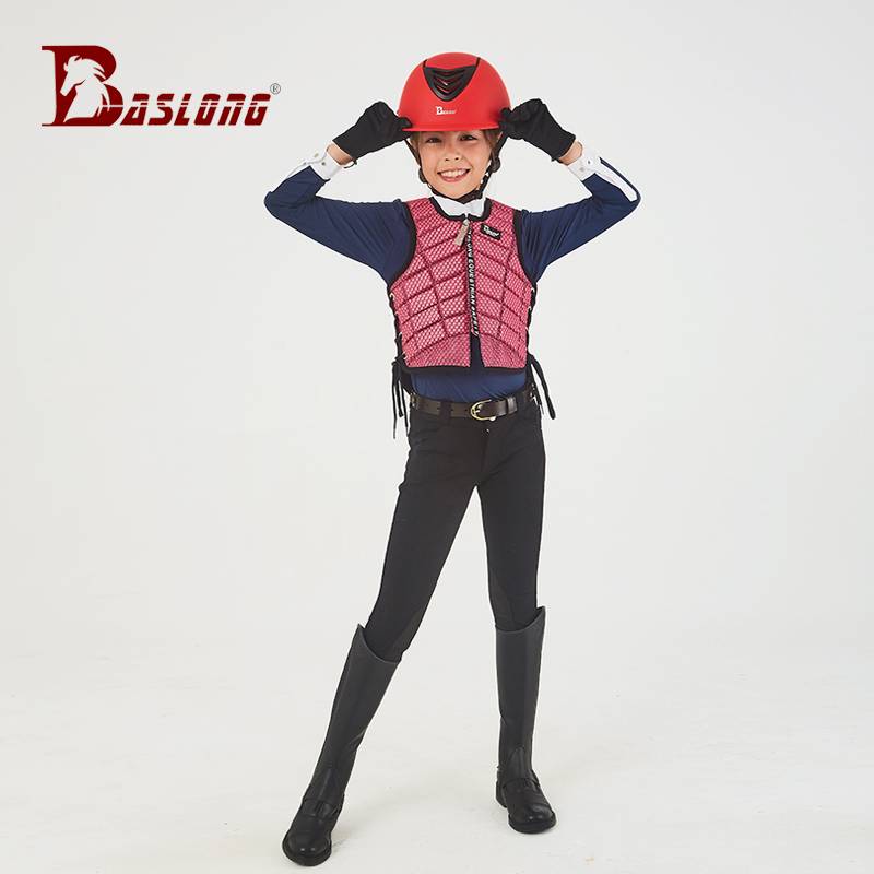 Youxiang Children's Equestrian Set Children's Horse Riding Equipment helmet Armor Pants Protecting Legs Boots Hand Eight -foot Dragon