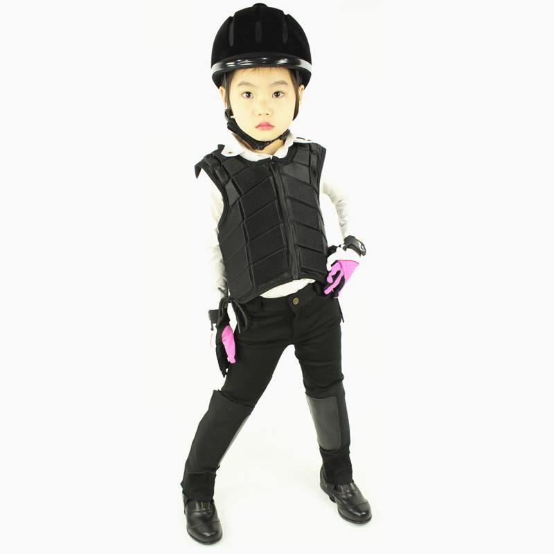 Horse helmets, gloves for legs, boots for horses and horses, boys and girls