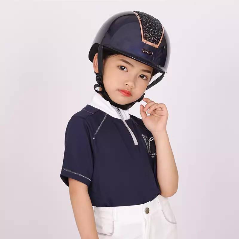 RIF adult horses helmet Children can adjust the helmet riding helmet, fashion big hat, eaves, puppets, hoods