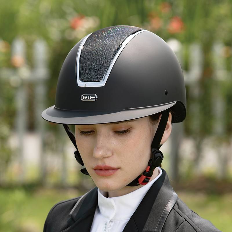 RIF Equestrian helmet Cavaliers Hat Horse Horse Equipment Adjustable Horse Riding helmet EU security certification