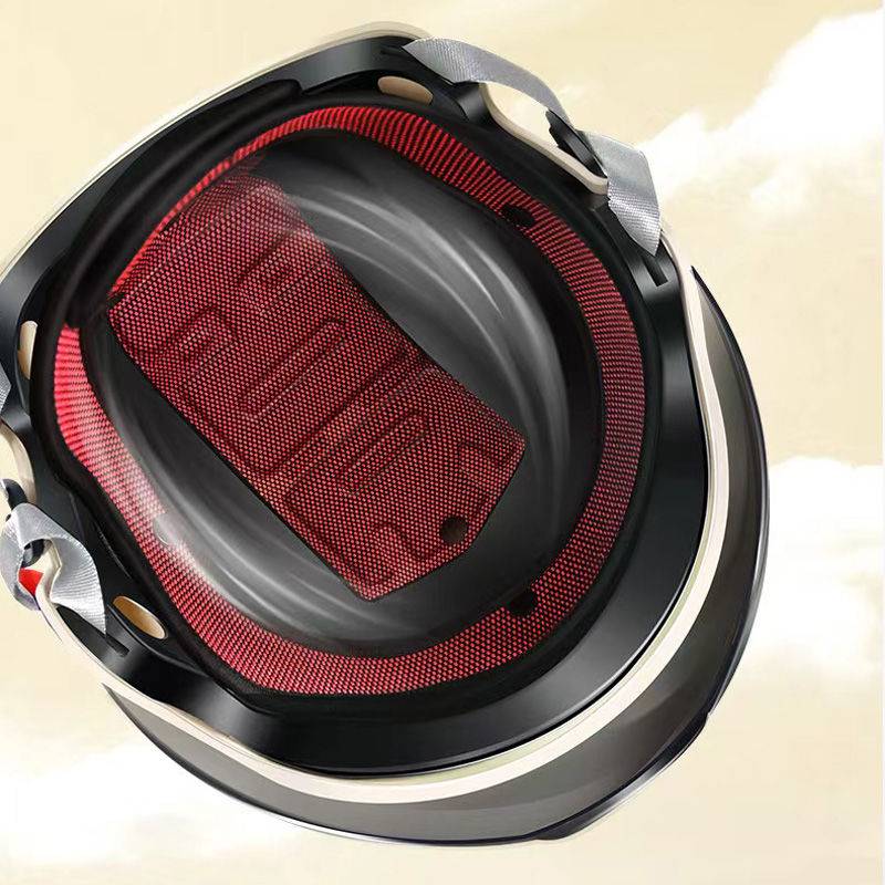 Electric vehicle helmet Cashier Magic Patch Khan Mustang Motorcycle Motorcyle Helmet Cable Sponge Disassembly Accessories