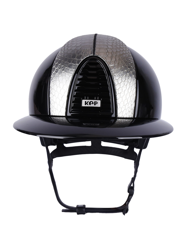 Italy second -generation big hat brightening black equestrian helmet Rocky Horse 8101271
