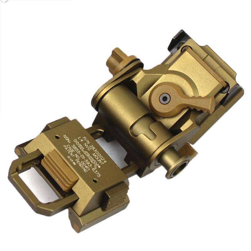 Cross-border Amazon L4g24 Aluminium Alloy CNC Roller PVS15 PVS18 Night Vision Tactical Helmets