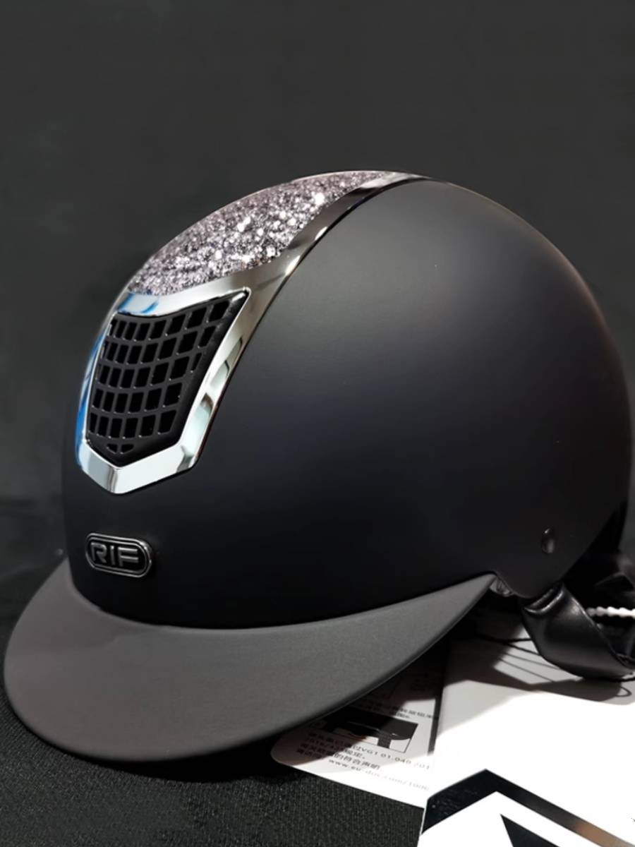 RIF Fashion Equestrian Harmonies Harlus Harmonies Riding helmet Rites Big Care helmet EU security certification