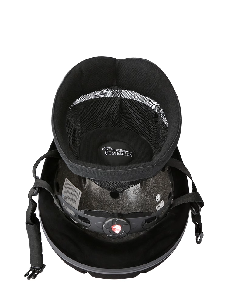 Cavassion Equestrian velvet helmet Summer horse riding helmet rider can adjust the horse riding hat J180