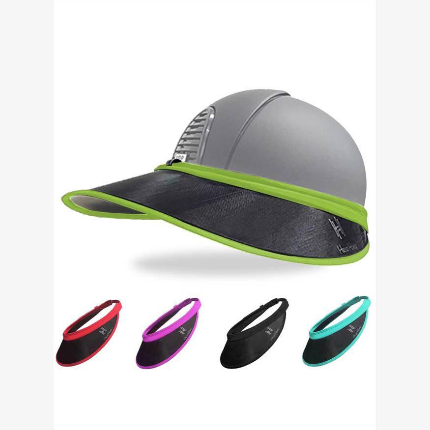 Hello Horse Equestrian helmet sunscreen hats sunscreen brimfang anti -ultraviolet anti -UV anti -UV summer covers face blocked