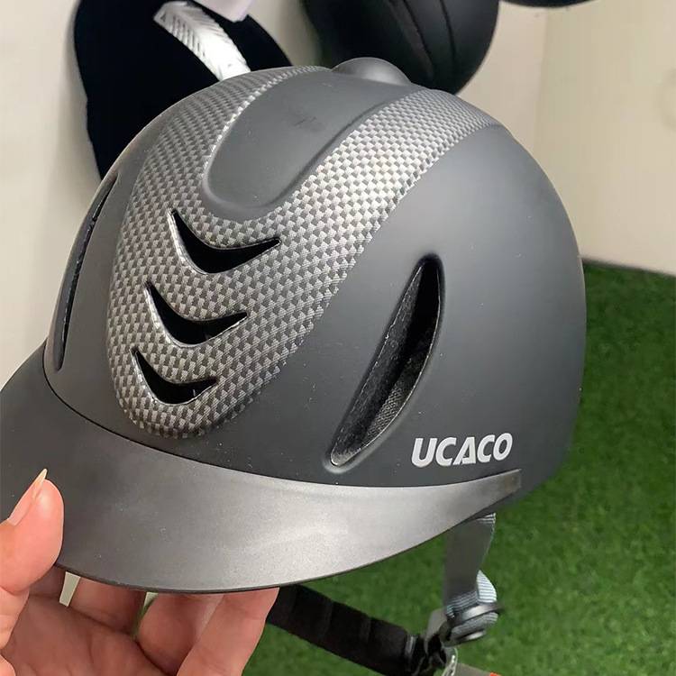 Children's equestrian riding helmet training helmet lightweight breathable can adjust the large and small horse riding hat