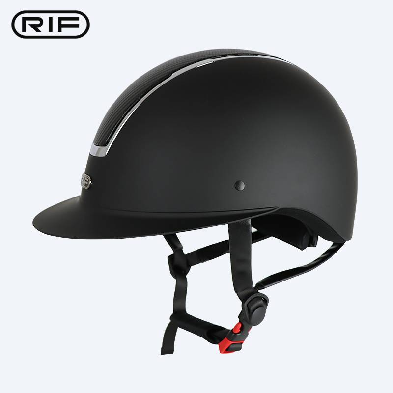 RIF Equestrian helmet fashion riding helmet simple equestrian obstacle helmet big hat big brim helmet EU security certification