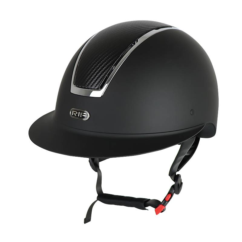 RIF Equestrian helmet fashion riding helmet simple equestrian obstacle helmet big hat big brim helmet EU security certification