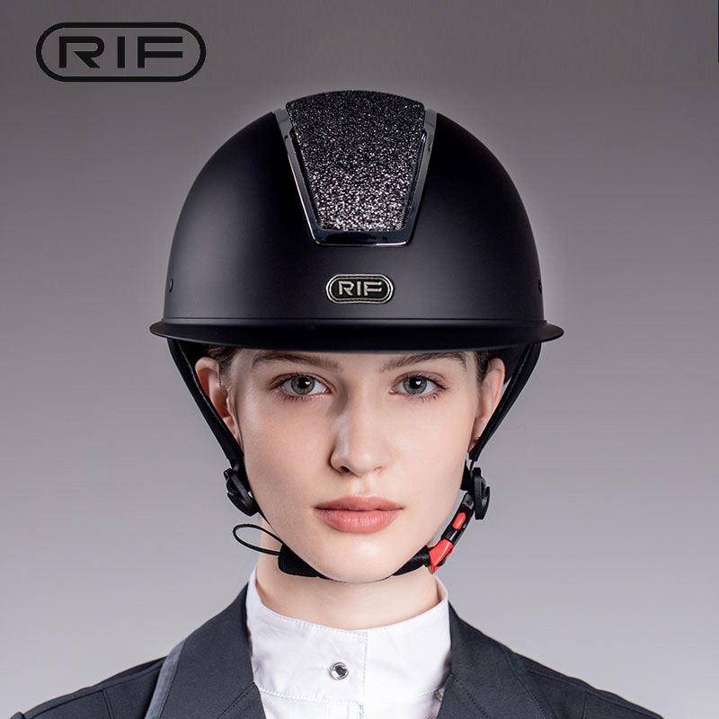 RIF Equestrian Equipment Horse Hand Hat Female Anti -impact Children's Equestrian Helmet Male Adjustment EU certification