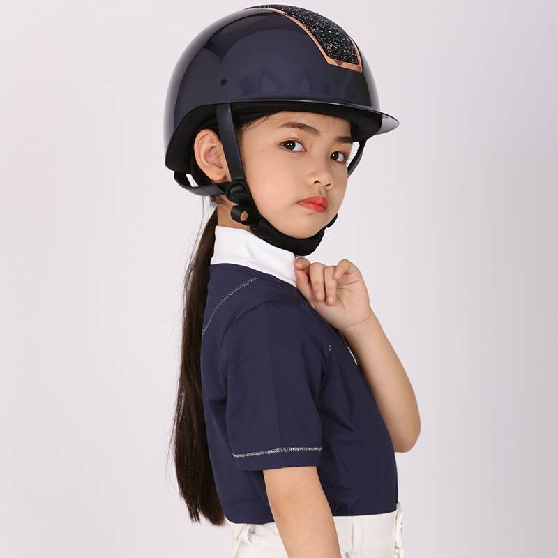 RIF Equestrian helmet Youth riding helmet fashion equestrian barrier helmet big hat big brim EU security certification