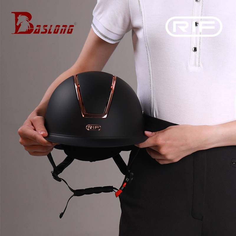 RIF minimalist equestrian barrier helmet big hat big brim helmet helmet helmet riding helmet fashion EU security certification