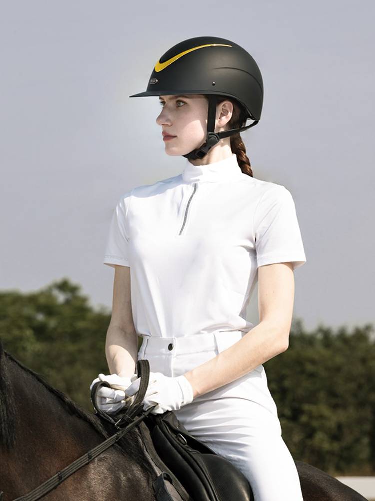 RIF horses helmet sports cycling helmet helmet children's equestrian equipment female equestrian clothing riding and breathable simplicity