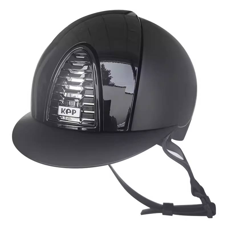 KEP Equestrian helmet Italian imported black Cromo2.0 Textile 2 Cavaliers helmet