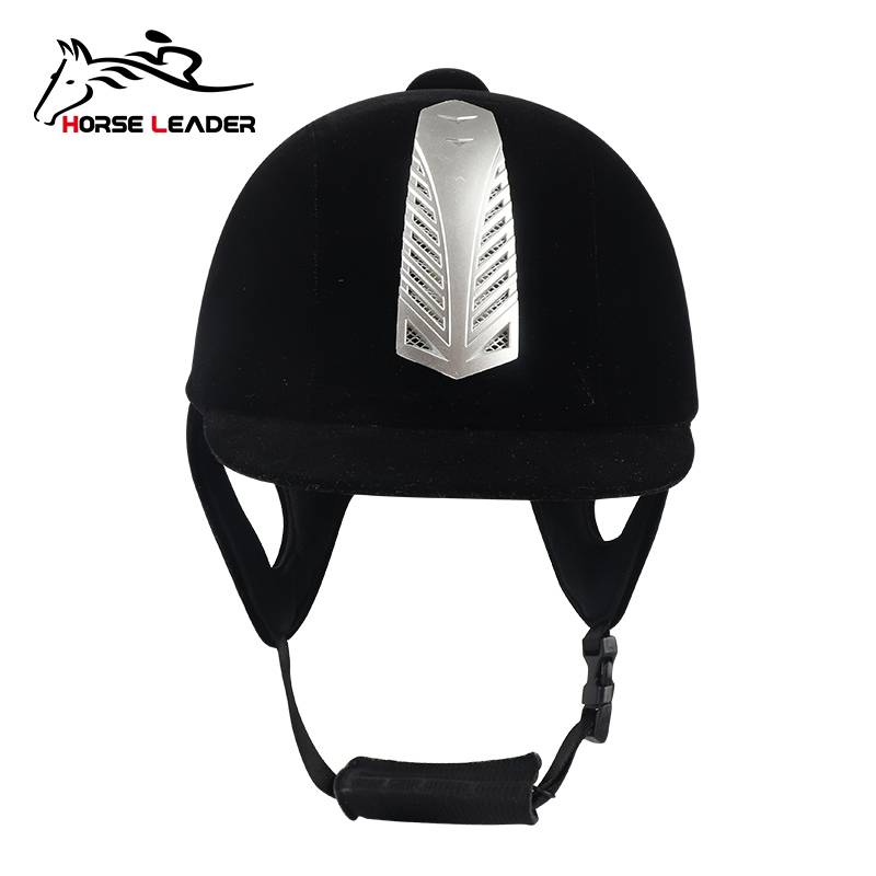 Horsecraft training competitions equipped with horse protection helmet velvet to protect men and women from air and horse helmets
