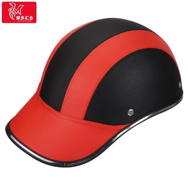 Half helmet car men and women sunscreen riding retro helmet carrier helmets American prince -style corida battery electric vehicle
