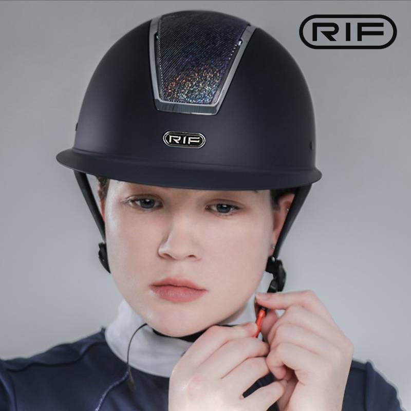 RIF Equestrian helmet Cavaliers riding helmet Horse horses equipped with adolescent adjustable fashion big hat