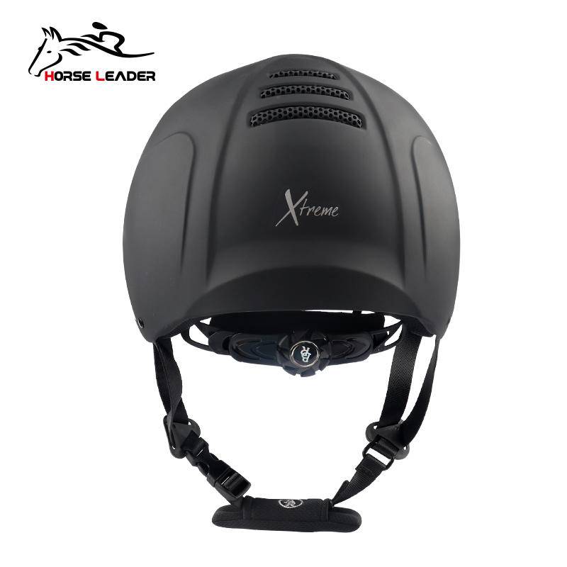 Horse helmets, horse hats and horsebacks with adult children trained in horse-riding and falcon design sand helmets
