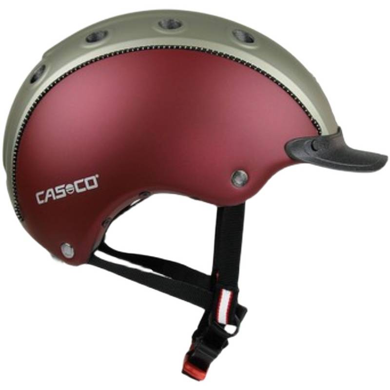 German Casco Equestrian helmet Bordeaux Red Children's Horse Riding Helmet Comfortable and Permanent Safety Knight Equipment
