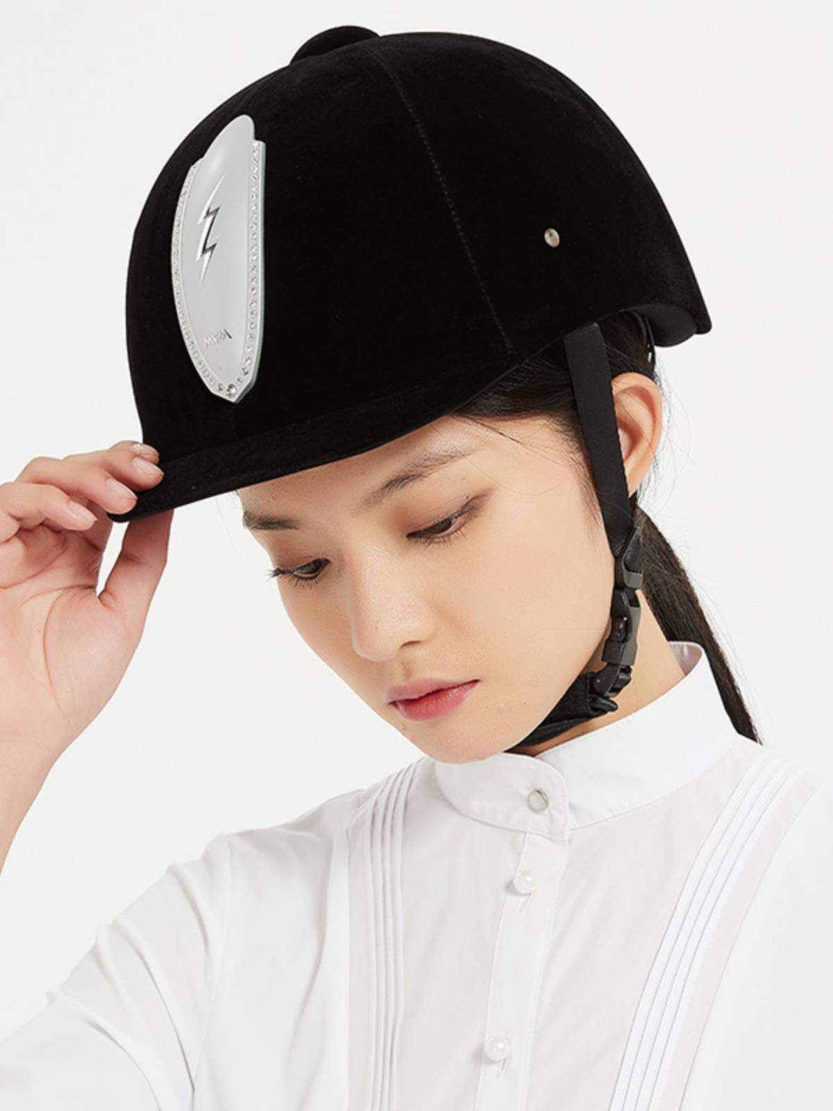Professional equestrian helmet riding equipment can adjust the horse riding training competition CE certification equestrian hat