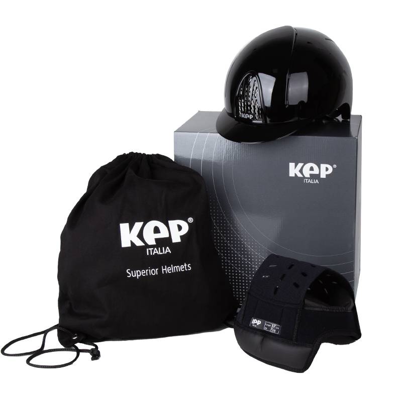 Italian KEP Equestrian helmet Classic Bienne Barroboic Competition Riding Rock Matto 8101304