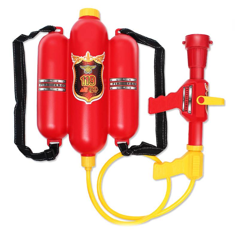 Children's firefighter Sam Performance Server Water Gun Hat Fire Exceptor Fire toy Car Equipment Set Martial Arts Campaign