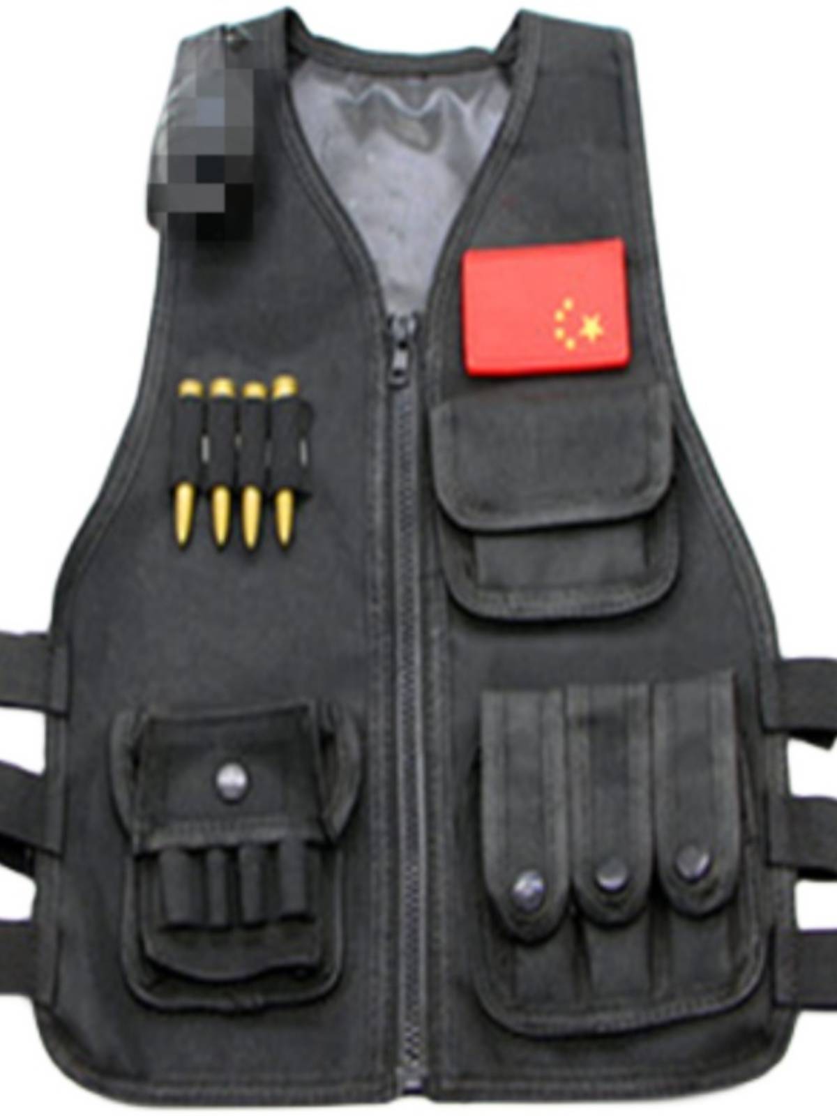Children's electric sound light toy gun small special police equipped with boy tactical helmet vest shield baby pistol props